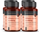 Bilberry kivonat 10,000mg x 720 tabletta (4 üveg) - 10 X Több antocianidin tabletta, mint a legtöbb többi
