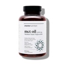 SMARTERNUTRION MCT Oil Capsules C8 és C10 - Ketogén üzemanyag agy és test, Tartós energia - a Cold- Pressed Coconut, Palm & Gluten- Free, Non- GMO - 90 Count - 30- napos ellátás