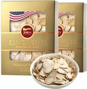 2 Dobozok Amerikai Wisconsin Ginseng Slices - Javított energia, teljesítmény, és mentális egészség a férfiak és nők. Összesen 8 Óz.