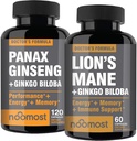 Nomost koreai vörös Panax oroszlánsörényes kiegészítők Ginkgo biloba egészséges hegesedés és életmód.