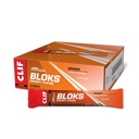 CLIF BLOKS - Orange Flavor with koffein - Energy Chews - Non-GMO - Plant Based - Fast Fuel for Cycling and Running - Quick Carbosteals and Electrolytes - 2.12 oz. (18 gróf)