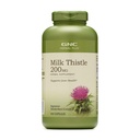 GNC Herbal Plus Milk Thistle 200mg Supplement, Vegetáriánus, Támogatja az egészséges májfunkció, 300 Servings