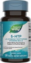 A természet útja 5- HTP, L- 5- Hydroxytryptophan, Segít, hogy a szerotonin előmozdítása pozitív Outlook *, B6-vitamin, C-vitamin, Griffonia Bean kivonat, 30 tabletta (csomagolás május Vary)
