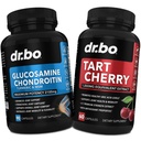 Glucosamine Chondroitin MSM Turmeric & Tart Cherry - Joint Health Supplement Knee Bone & Joints, Purge Uric Acid Cleanse Flush Antioxidáns Pills - Joint Support Pills & Tart Cherry Extract kapszula