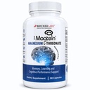 Bricker Labs Magtein® Magnesium L-Threonate Supplement – Gehirngesundheit, Gedächtnis, Fokus, Lern- & Kognitive Funktion Unterstützung – 90 Kapseln, 30 Servietten