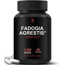 HUMANX Fadogia Agrestis, Tongkat Ali & Beta Ecdysteron 1000mg - USA Harmadik fél tesztelt kiegészítés - Erőteljes kivonatok támogatása atlétikai teljesítmény és izomtömeg - Veggie kapszula kiegészítők