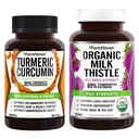 FarmHaven Milk Thistle 120 kapszula és kurkuma 90 kapszula