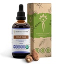 A Tribe Wild Yam Alkohol- Free USDA Organic Tinkture (Glicerit) Felelősséggel rendelkező tenyésztett Wild Yam (Dioscorea Villosa) Szárított gyökér- (4 Fl Oz) hormonpótló