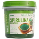 BareOrganics Spirulina Powder - Organic Superfood Powder - Vegan, Non-GMO, Gluten- Free - High Protein, Antioxidant- Rich for Smoothie, Juices, Shakes & Daily Wellness, 8 Oz