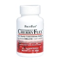 FruitFast CherryFlex 100% Red Tart Organic Cherry Concentration Supplement - Chewable Softgel - 60 Count - Non-GMO and Gluten Free - Promotes Egészséges közös funkció *