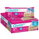 Quest Nutrition Születésnap Cake Protein Bárok, 20g Protein, 1g Sugar, 4g Net Carbs, Gluten Free, Keto Friendly, 12 gróf