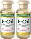 Természet Bounty E-vitamin Olaj, Támogatja az Immun & Antioxidáns, 30,000NE E-vitamin, Topical or Oral, 2,5 fl Oz (2 db-os csomag)