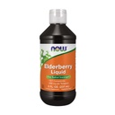 NOW Foods Supplements, Elderberry Liquid 500 mg, 10: 1 Koncentrátum, Ingyenes Radikális Scavenger *, 8- Ounce