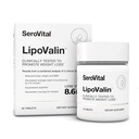 Szerovital LipoValin Klinikailag validált testsúlycsökkentő tabletták nőknek - Diéta tabletta, étvágycsökkentő, Stimulant- mentes testsúlycsökkentő kiegészítés - 30 tabletta