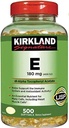 Kirkland Aláírás E-vitamin 180mg, 500 Softgels