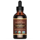Ceylon Fahéj Shop CinnaGold ™ Organic Ceylon Fahéj (100% Certified) Supplement, High- Potency Liquid Extract, 4 oz. - Super Antioxidant