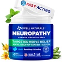 OHELNATURALS Neuropathy Cream Extra Strength Nerve Relief Cream for Foot, Hands, Les, Toes with Arnica, B6 vitamin, Aloe Vera, MSM - Készült az USA-ban