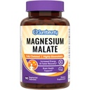 Magnesium Malat Kapseln 410mg, Magnesium Supplement, Chelat, hohe Absorption, Energieproduktion & Contraction Support, Mineral für Kinder, Jugendliche und Erwachsene, 90 Vegan Kapseln
