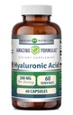 Amazing Formulas Hyaluronic Acid 200 Mg Per Serving Capving Supplementary 124; Non-GMO Agriculture 124; Gluten Free Agreement 124; Made in USA (60 gróf)
