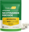 Liposzómás resveratrol, Liposzómás Nikotinamid Ribozid, Nikotinamid Ribozid 900, Resveratrol kiegészítés, Resveratrol kiegészítés nőknek (1Pack / 80 kapszula)