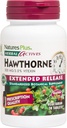 Natings Plus Herbal Actives Hawthorne - 300mg, 3,2% Vitexin, 30 Vegan tabletta - 30 Servings