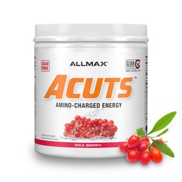 ALLMAX Nutrition AMINOKUTS (ACUTS), Amino- töltésű energia ital Taurin, L- karnitin, Zöld kávé Bean kivonat, Goji Berry Martini, 30 szervizek
