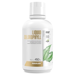 Maxler klorofill folyékony természetes aroma - belső dezodor testszaghoz és rossz légzéskiegészítéshez - Vegán folyékony klorofill - 132 mg klorofillin 1 szerving (15 szervizben) - 15.2 fl oz
