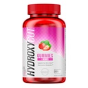Hydroxycut Gumies + Women, Strawberry - 99% koffein mentes - Támogatja a haj, bőr és körmök - Metabolize szénhidrátok, fehérjék és zsírok