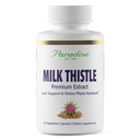 Paradise Herbs Milk Thistle, Active Whole Spectrum Extract, Vegan, Non GMO, Gluten Free, 60 vegetáriánus kapszula