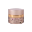 Honey Girl Organics Extra Érzékeny arc és szemkrém, 1.75 Fluid Ounce