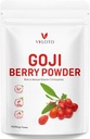 Goji Berry Powder, Wolfberry Extract 10: 1 Pure Goji Berry Herbal Extract Powder for Eye Health, Natural vitamin C Antioxidant, Non-GMO, Gluten- Free, Sulfath Free, 1lb (16Oz)