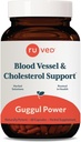 Ayush Herbs Guggul Power - Metabolikus vitaminok nők és férfiak, Napi tabletta, Tiszta és természetes metabolikus egészségügyi kiegészítés Guggul - 90 vegetáriánus kapszula (1 gróf)