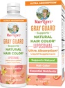 MaryRuth Organics Gray Guard Liposomal, Támogatja a természetes hajszín, a réz & Pantothenic Acid, Szent Bazsalikom & Hagyományos gyógynövények, E-vitamin & B-vitamin a teljes egészség, Korok 18 +, 15.22 Fl oz