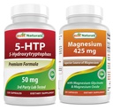 Best Naturals 5- HTP 50 mg & Magnézium Glicinate 425 mg