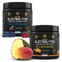 HRDWRK elektrolitok por Magnéziummal, Kálium - Sugar Free Electrolytes Fokozza a kitartást és csökkenti a fáradtságot ezzel az elektrolitok kiegészítéssel - Maximális hidratáció - Keto Friendly
