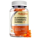 Glucosamin Chondroitin Gummie Zuckerfrei, Gummi Ergänzungen für Erwachsene Männer & Frauen, 60 Zähler