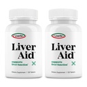 LIVERITE máj Aid 2- Pack 120 tabletta (összesen 240ct) támogatja az egészséges májfunkciót, fizikai energia és vitalitás.