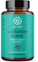 OAT MAMA Milk It Lactation Herbal Blend Szoptatás Kiegészítés postpartum Care, Szoptatás kiegészítés Moringa Powder, 60 kapszula