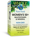 Natural Factors Whole Earth & Sea Women 's 50 + Multivitamin & Mineral, 1 Serving Tartalmaz tápanyag egyenértékű ½ lb Veggies, 120 tabletta