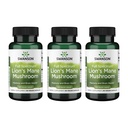 Swanson Lion sörényes gomba - Hagyományos Brain booster kiegészítés Hericium Erinaceus (60 kapszula, 500mg minden) 3 csomag