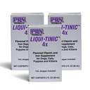 PRN Pharmaceutical Liqui- Tinc 4X - Iron & Vitamins Oral Nutritional Supplement for Pets- Therapy - Ízesített kiegészítés Vas & B- Complex Vitamins to Support Wellness - 2 fl oz (3 csomag)