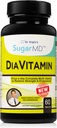 SugarMD Diavitamin Supplement Formula - Multivitamin férfiaknak és nőknek - Multivitaminok és ásványi anyagok - 60 Multivitamin tabletta - Restore Strength and Endurance - Non-GMO - gluténmentes