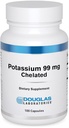 Douglas Laboratories Kálium 99 mg Bratisated Therapy 124; Supports Nerve Impulses, Skeletal Muscle Function, and Iready Normal Blood Pressure *