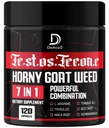 7 in1 Ultra Test Support with Tribulus Terrestris Horny Goat Weed L- Arginine Maca Root Tongkat Ali Beet Root - Energy Workout Muscle Strength Support 120 kapszula