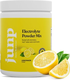 JUNP Electrolytes Powder No Sugar No Carbs - Lemonade Keto Electrolyte Drink Mix - Kálium és só hidratáló Powder Electrolytes - Zero Calorie Sugar Free Electrolyte Powder, Kosher, 90 szerváció