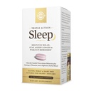 Solgar Triple Action Sleep, 30 Tri- Layer Tablets - Time- Release Melatonin & L- Theanine Plus Herbal Blend - Segít lazítani, elaludni gyorsan & Stay Asleep Longer - Non-GMO, Gluten Free - 30 Servings