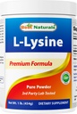 Legjobb természetes lizin por, 1 font - 100% tiszta (1 LB (1-es csomag))