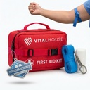 346 Piece First Aid Kit Survival - Professional Waterable Trauma Medical Kit for Pressure, Ideal for Home, Office, Car, Travel, Outdoor, Kemping, Túrázás - Hordozható vésztartalék táska