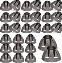 Geiserailie 30 Stück Hörgeräte Dome 8mm Hörgerät offene Dome Ersatz Medium Open Hearing Aid Zubehör Kompatibel mit GN Resound Hörgeräte Ohrspitzen