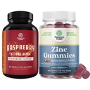 Bundle of Raspberry Ketones, Green Tea kivonat & African Mango Blend and Extra Strength Cink Gumies felnőtteknek - Potens Összetevők Speed Up Weight Loss, Gluten és zselatin Free